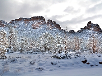 Sedona in Winter  Sedona in Winter : sedona winter az snow hdr