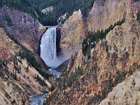 Artiste Point, Yellowstone NP  Artiste Point, Yellowstone NP : waterfalls artiste point yellowstone