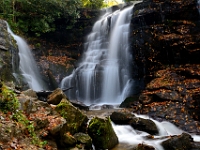 Soco Falls, NC  Soco Falls, NC : autumn fall nc blue ridge waterfall