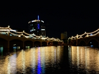 Tempe Town Lake  Tempe Town Lake : night lake phoenix