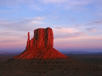 1154  Mitten at Sunset, Monument Valley